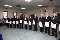 Reagan Lodge 2010 Installation 