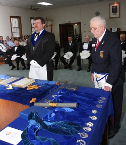 Reagan Lodge 2010 Installation 