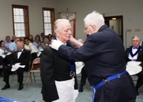 Reagan Lodge 2010 Installation 