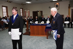 Reagan Lodge 2010 Installation 