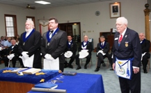 Reagan Lodge 2010 Installation 