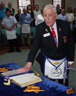Reagan Lodge 2010 Installation 