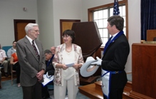 Reagan Lodge 2010 Installation 