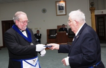 Reagan Lodge 2010 Installation 