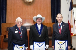 Reagan Lodge 2010 Installation 