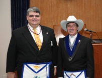 Reagan Lodge 2010 Installation 