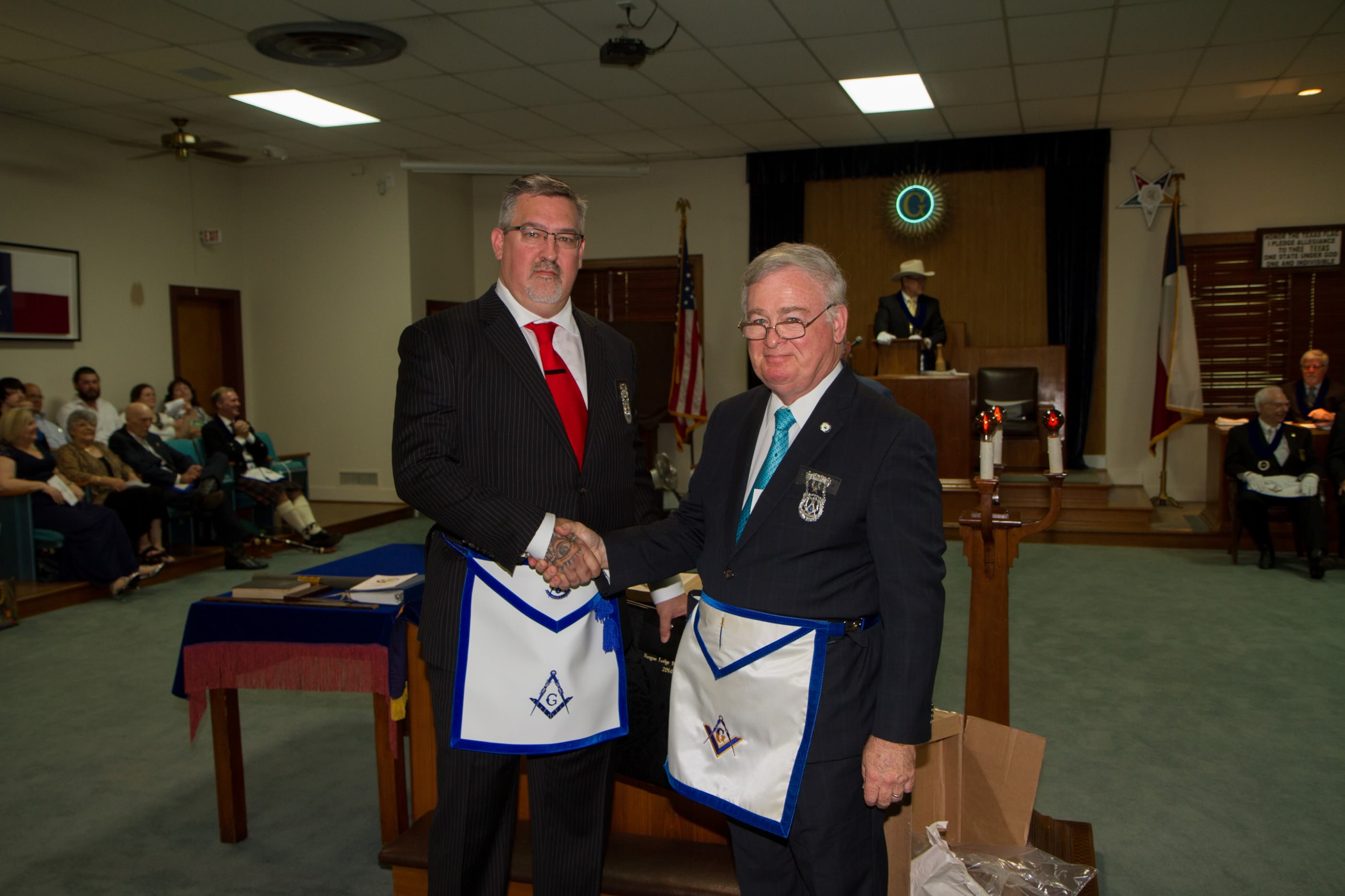 Reagan Lodge 2015 Installation 