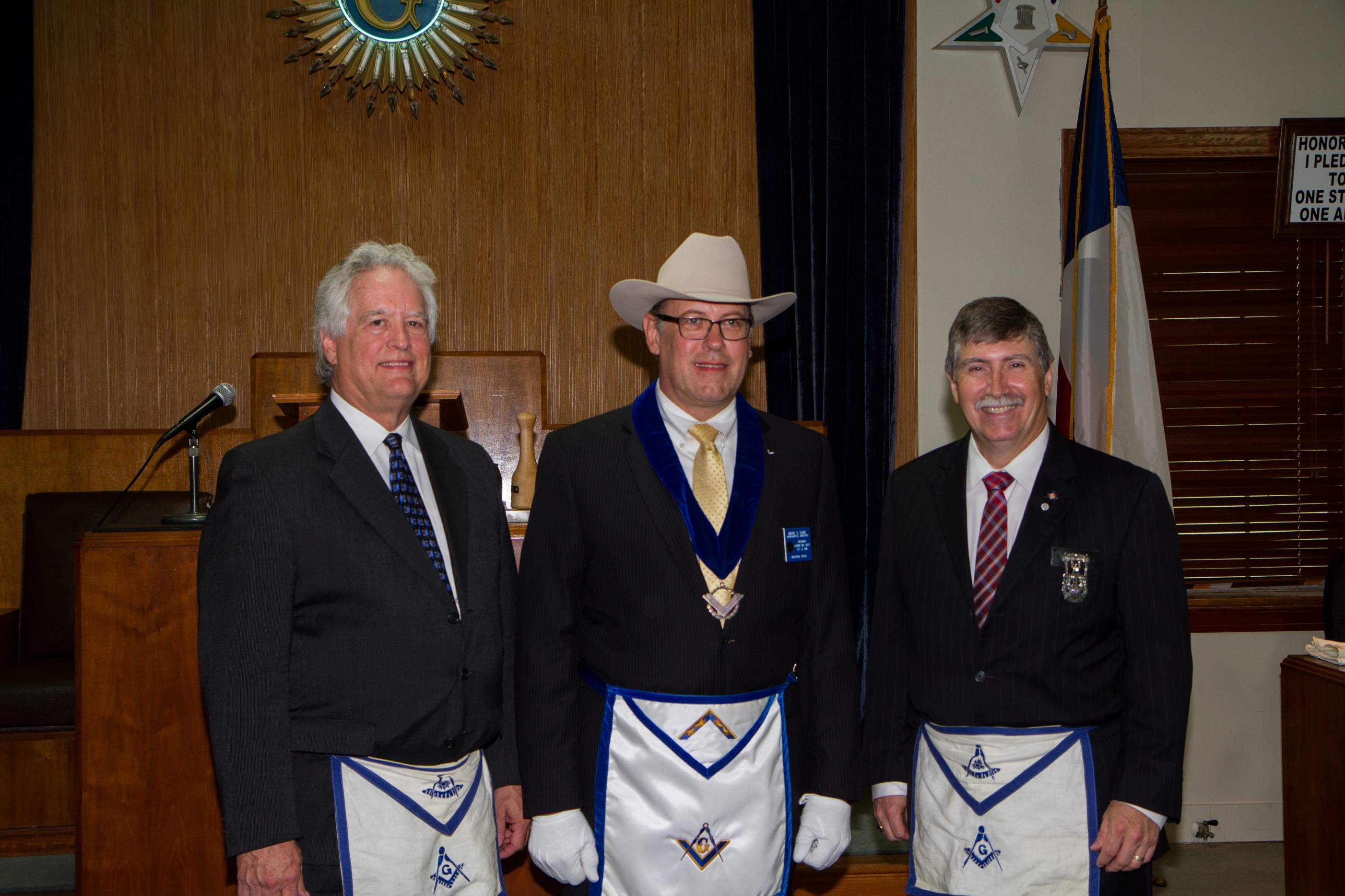Reagan Lodge 2015 Installation 