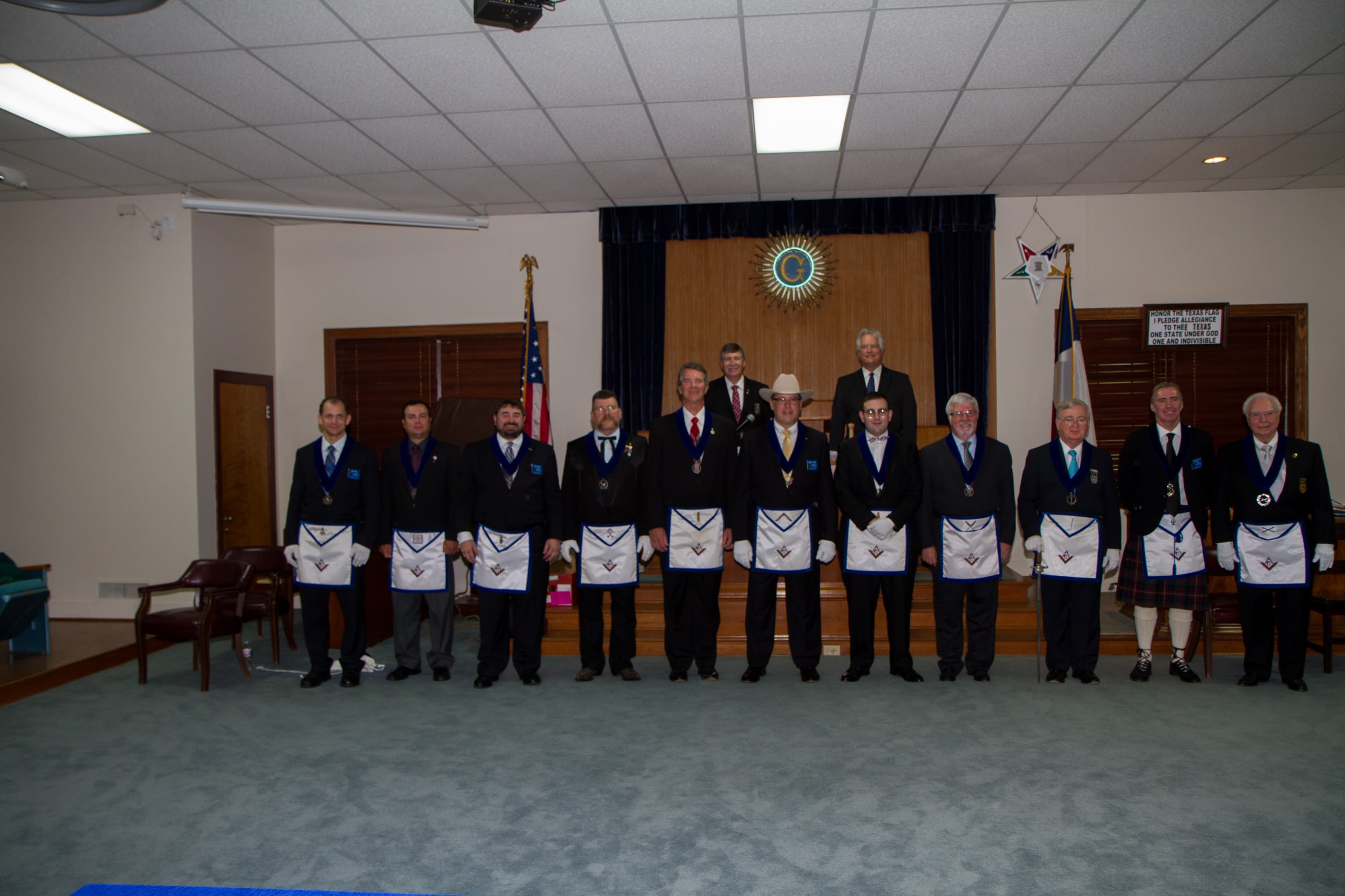 Reagan Lodge 2015 Installation 
