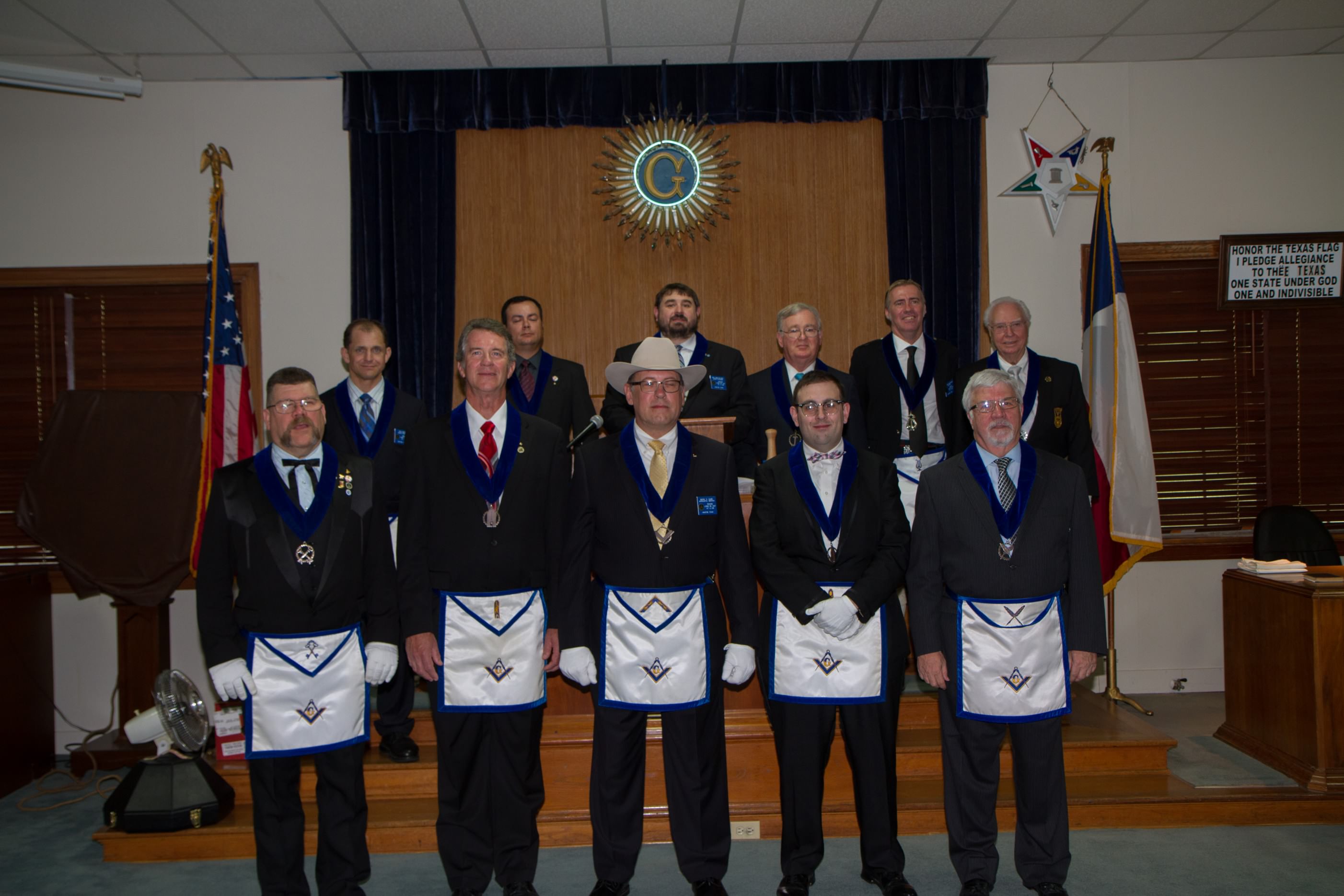 Reagan Lodge 2015 Installation 