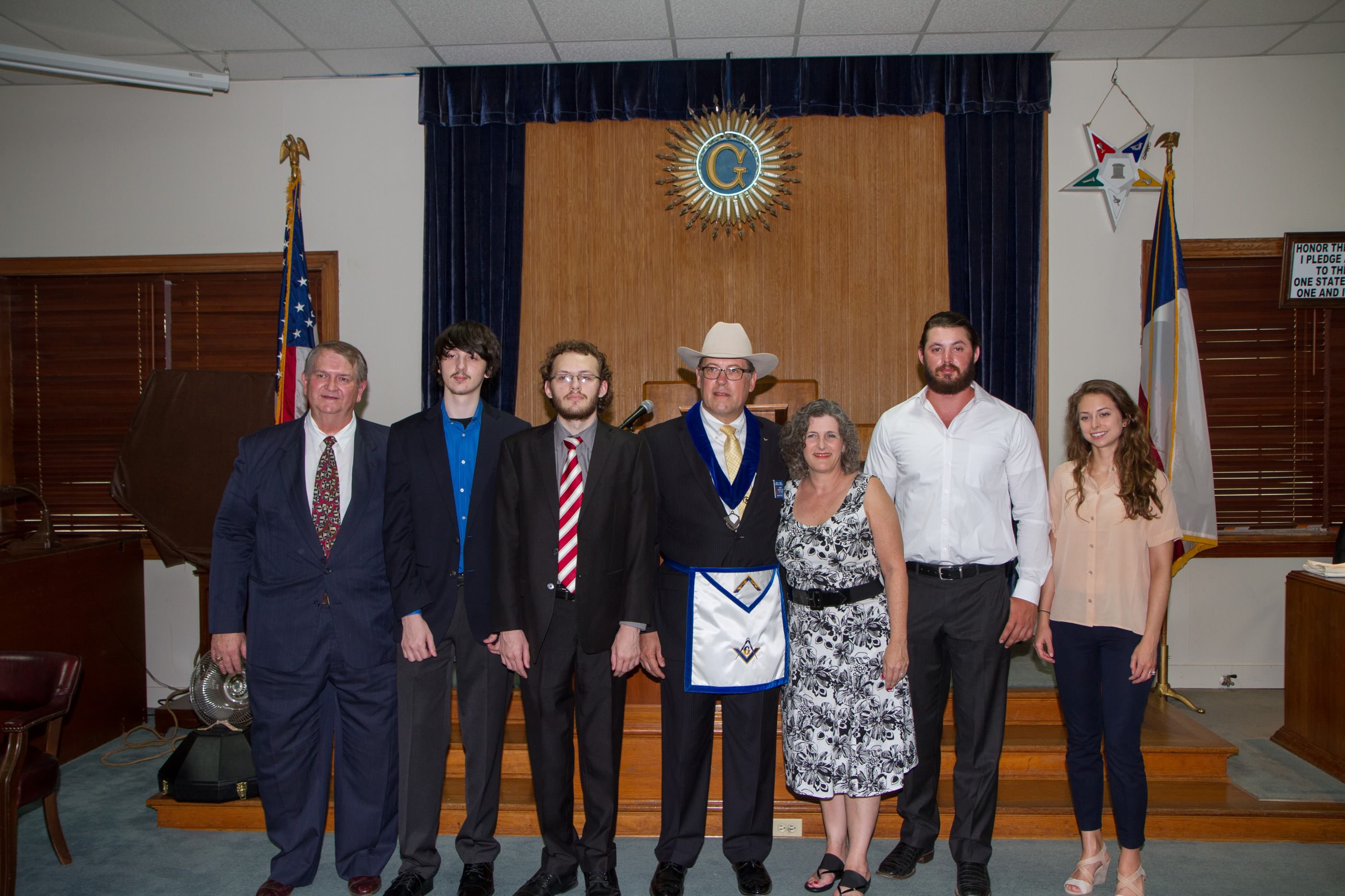 Reagan Lodge 2015 Installation 