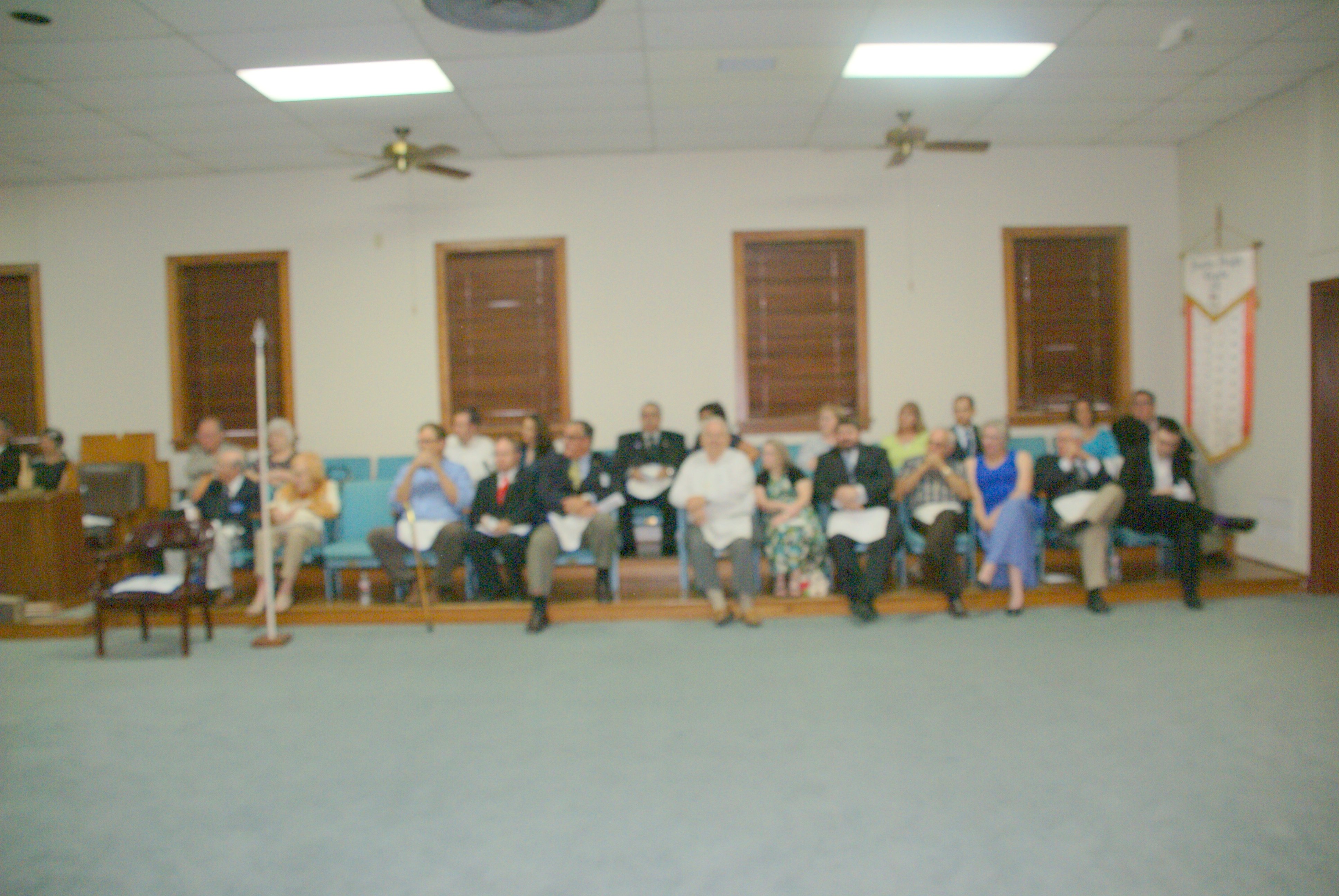 Reagan Lodge 2015 Installation 