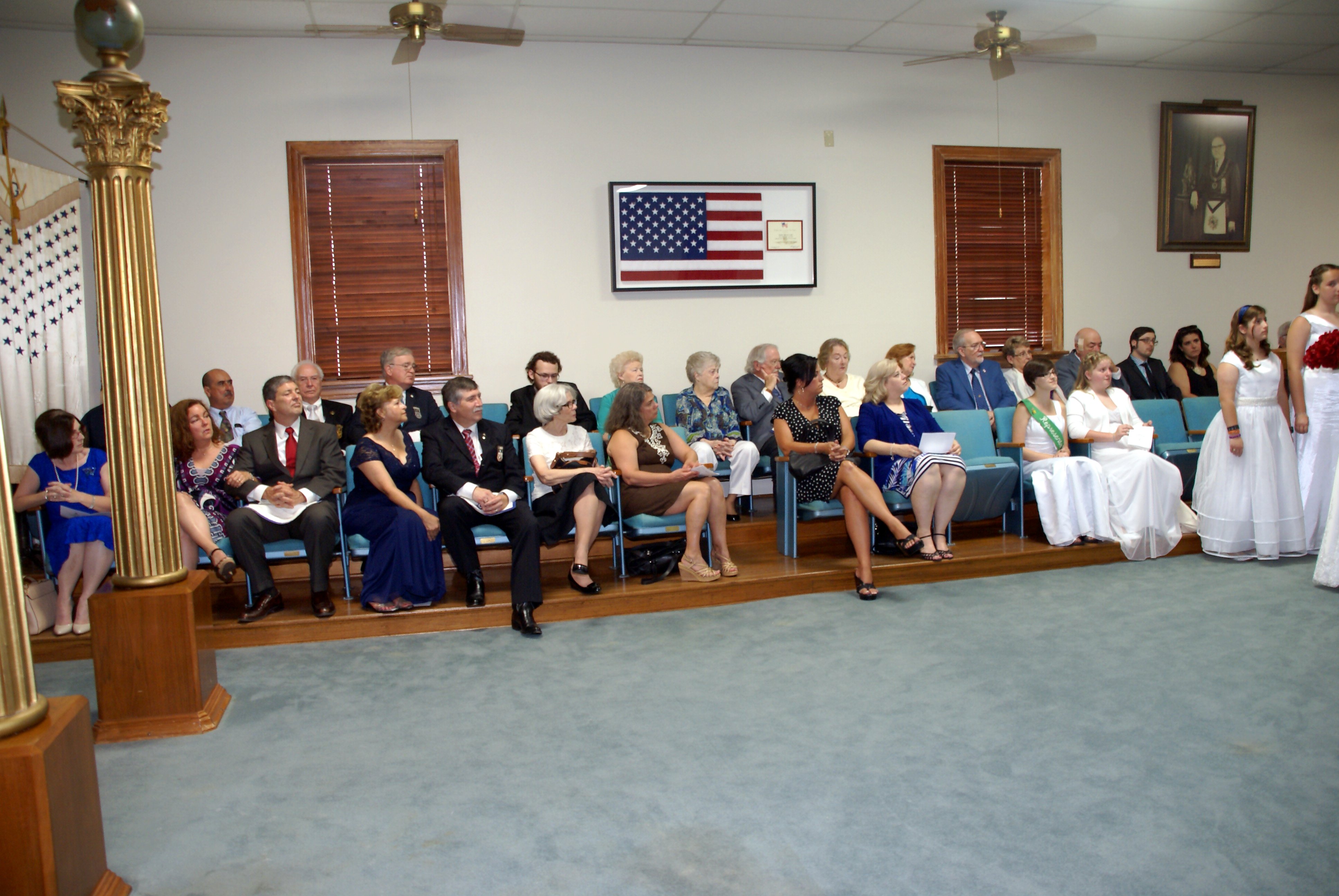 Reagan Lodge 2015 Installation 