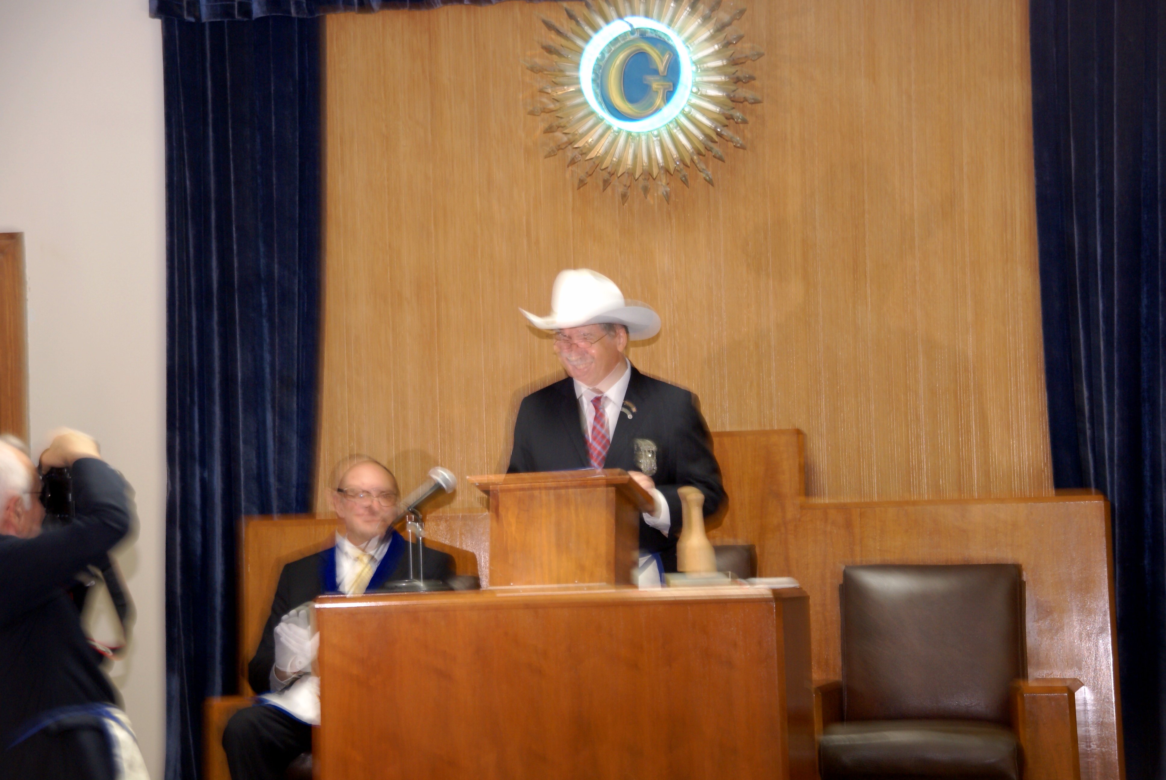 Reagan Lodge 2015 Installation 