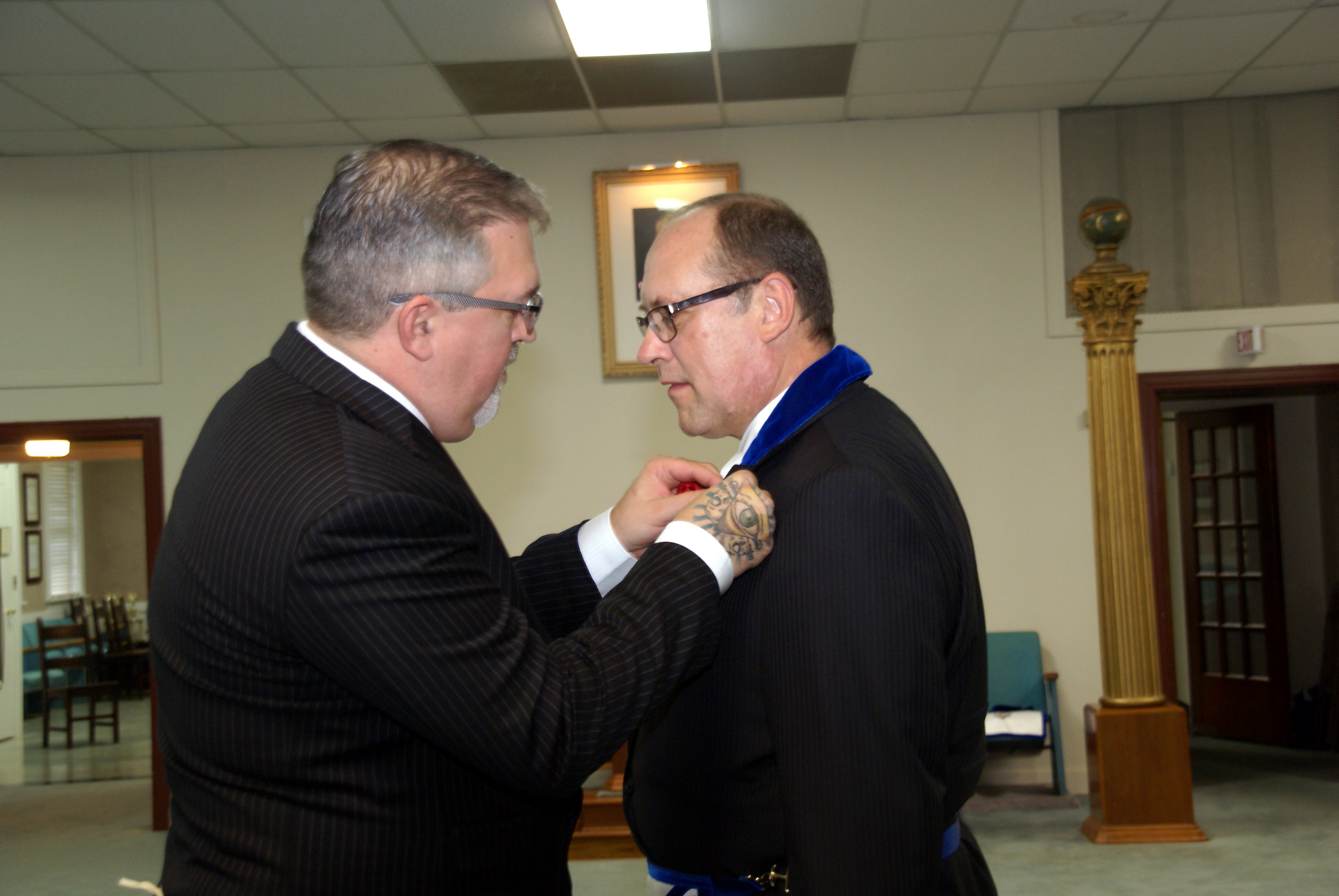 Reagan Lodge 2015 Installation 