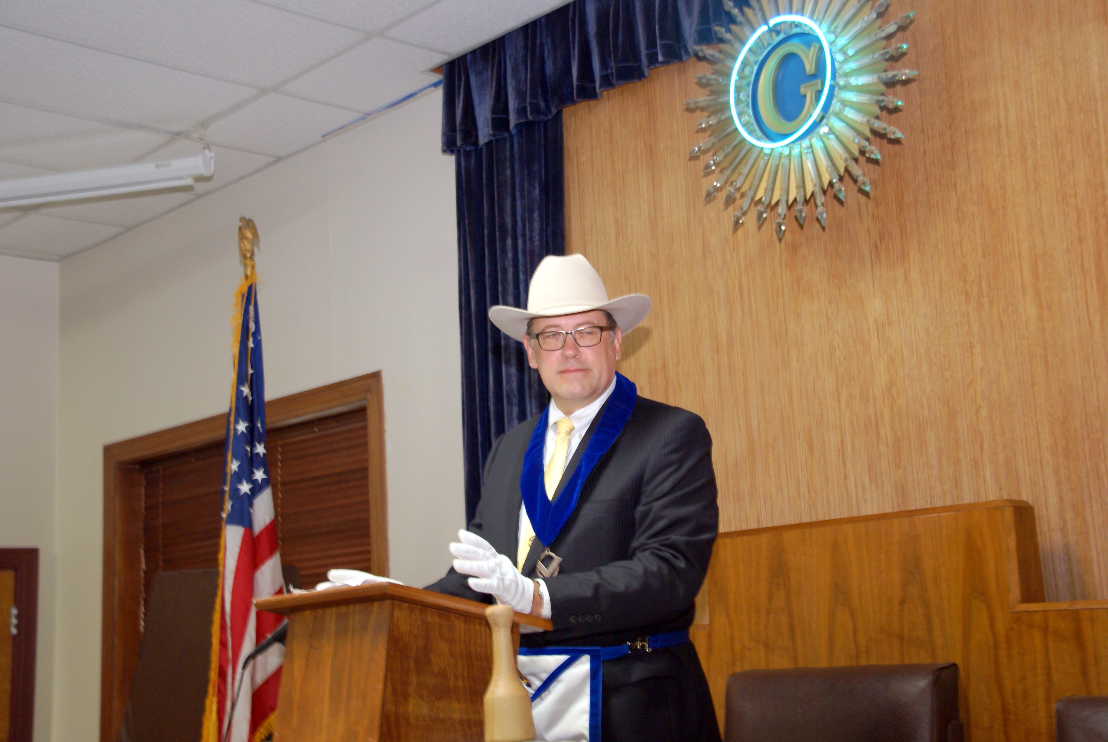 Reagan Lodge 2015 Installation 